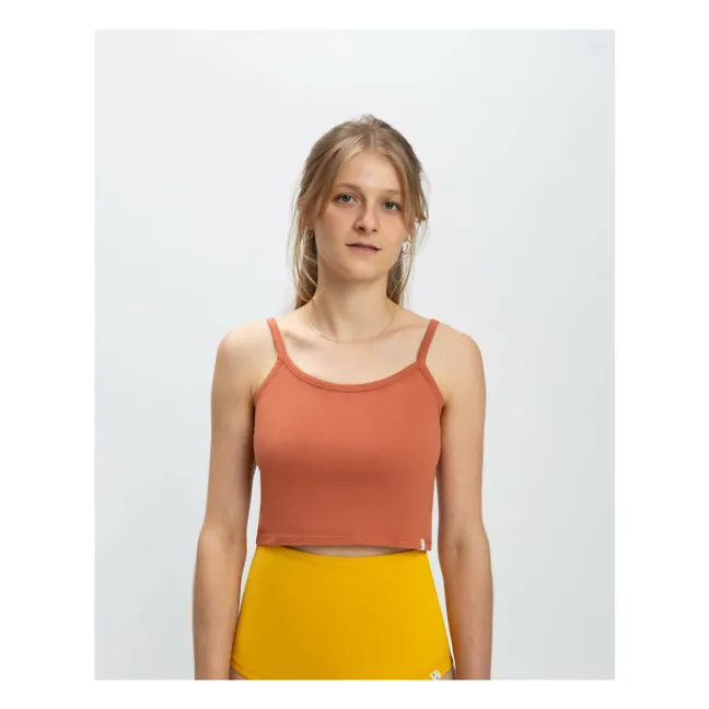 Top Court Jersey Coton Bio | Terracotta