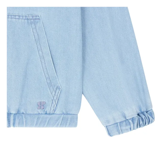 Jeansjacke mit Reißverschluss | Denim