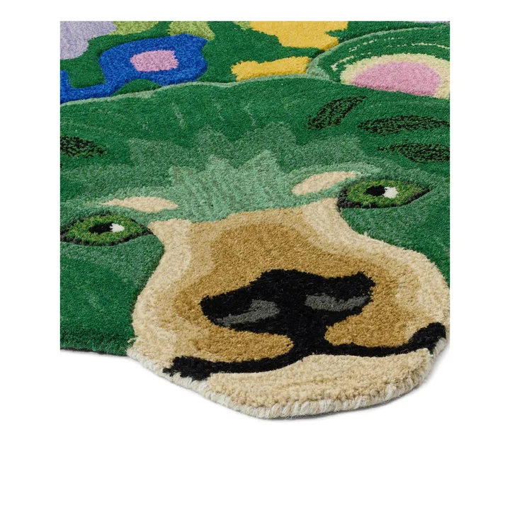 Alfombra de lana Josie Jardin | Verde- Imagen del producto n°3