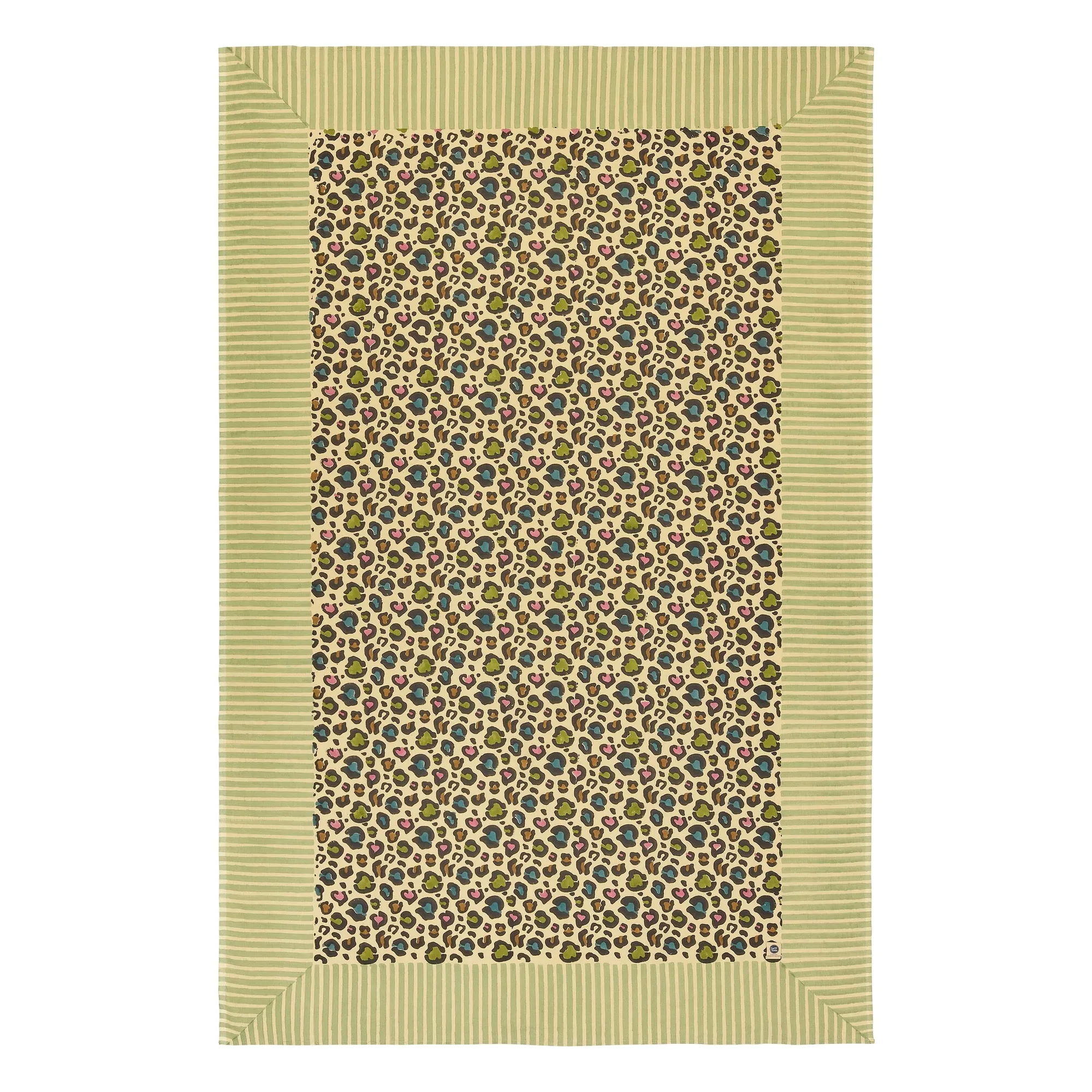 Doing Goods Multicoloured Disco Leopard Tablecloth
