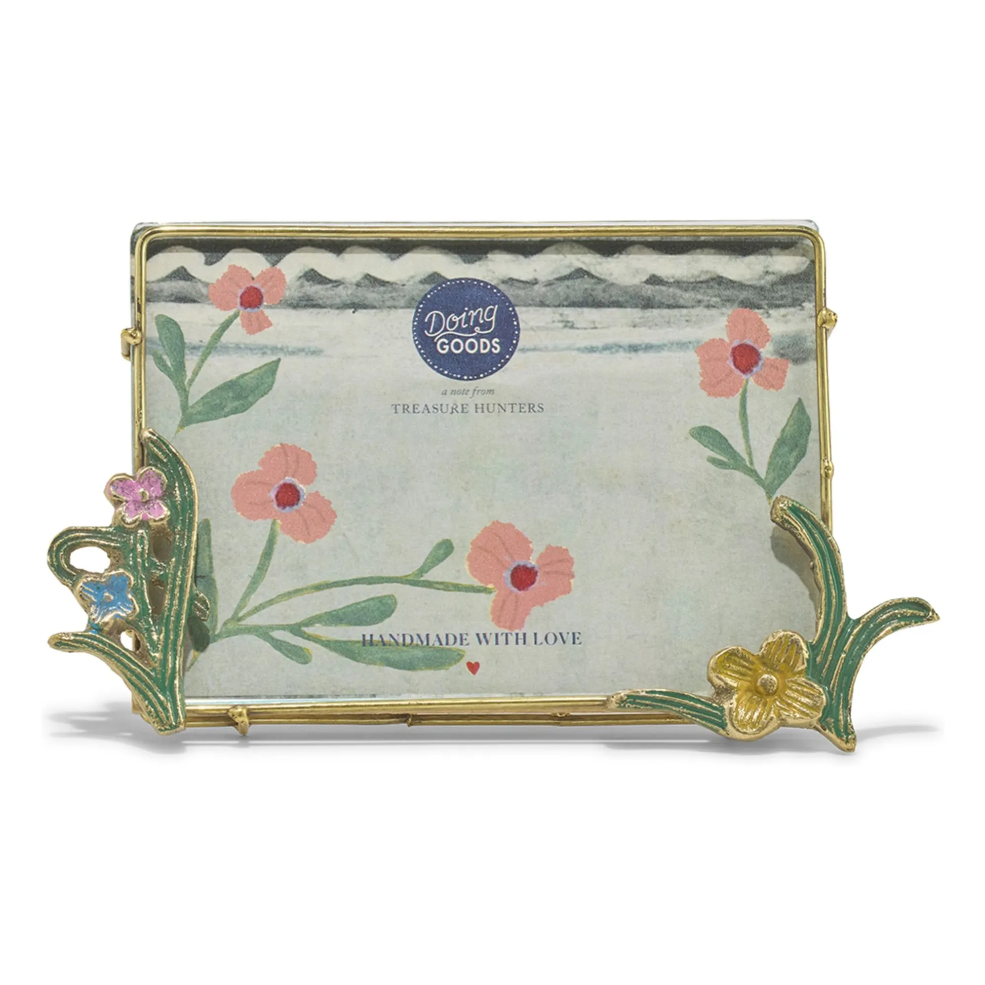Doing Goods Brass Ivy Photo Frame