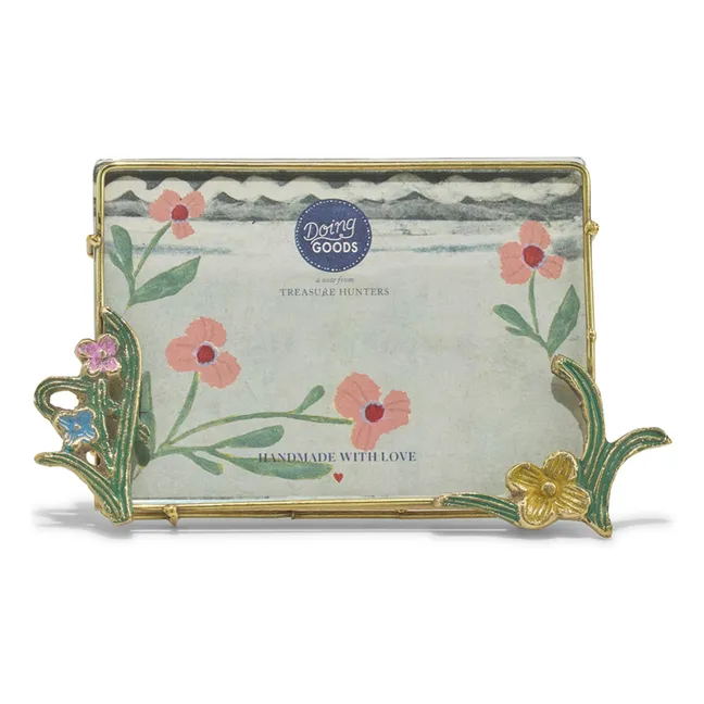 Marco de fotos de latón Ivy | Latón