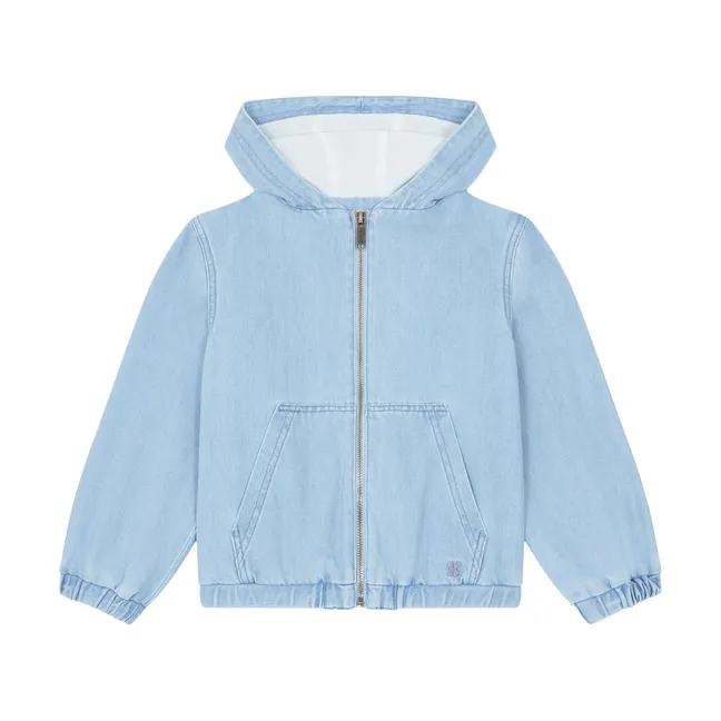 Jeansjacke mit Reißverschluss | Denim