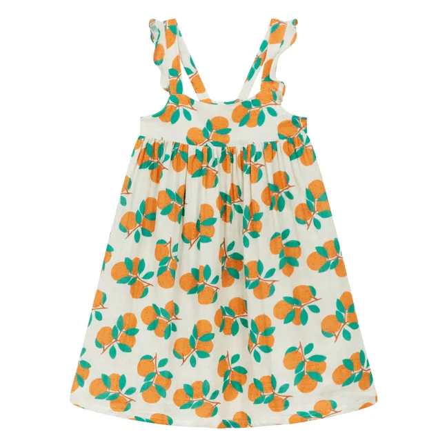 Robe Fedelina Double Gaze de Coton | Ecru