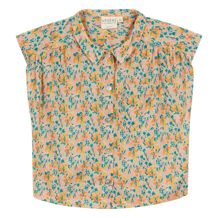 Blouse Florella | Orange- Image produit n°2