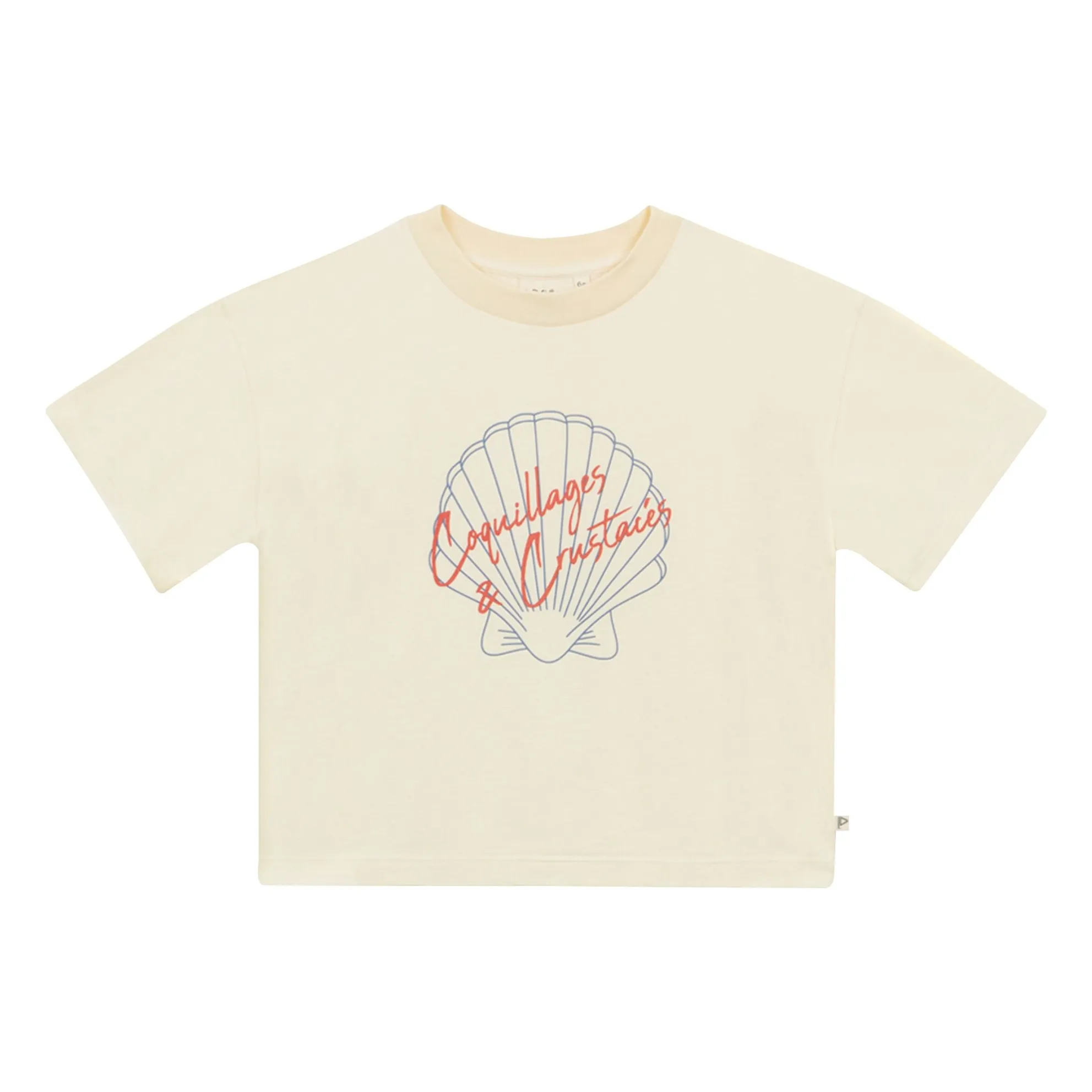 T-Shirt Firmaine Coton Bio | Ecru- Image produit n°0