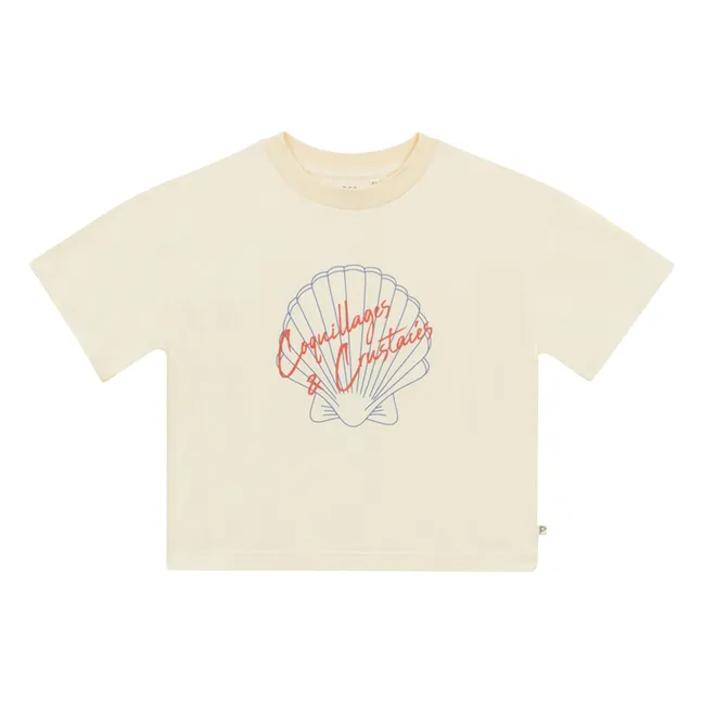 T-Shirt Firmaine Coton Bio | Ecru