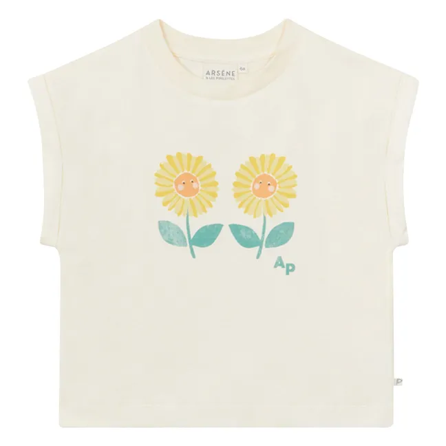 T-Shirt Fatilia Coton Bio | Ecru