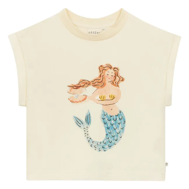 T-Shirt Feliciane Coton Bio | Ecru