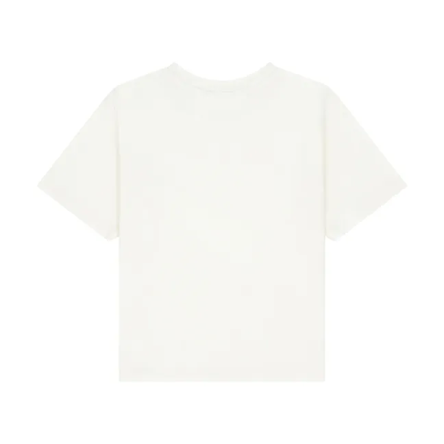 T-shirt Manches Courte Coton Bio | Ecru