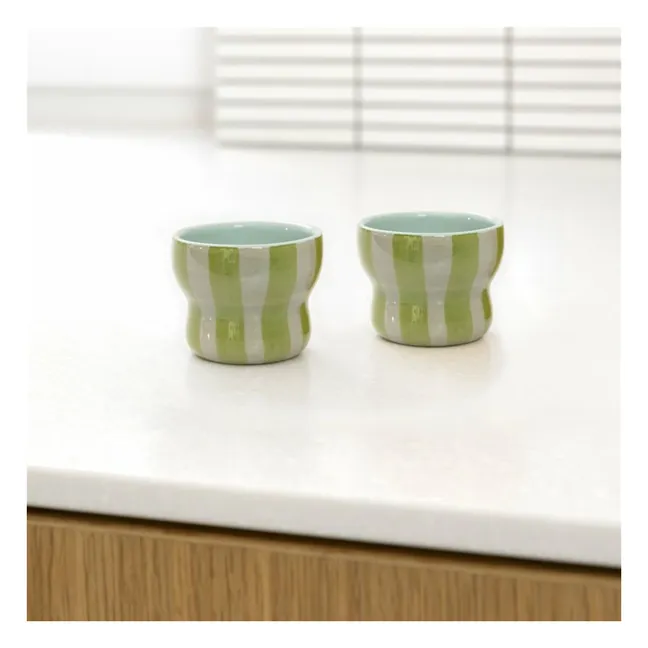 Tazas Circus - Lote de 2 | Verde