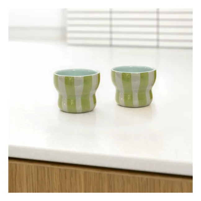 Tazze Circus - Set di 2 tazze | Verde