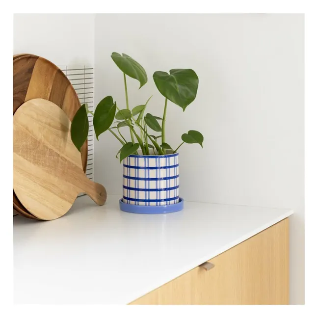 Jardinera Clash Grid | Azul