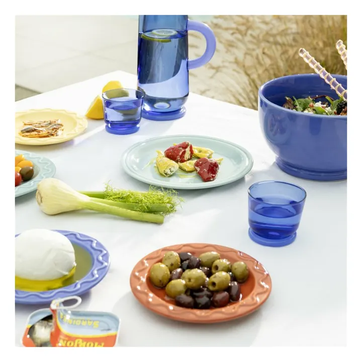 Mochi plates - Set of 2 | Brick red- Product image n°3