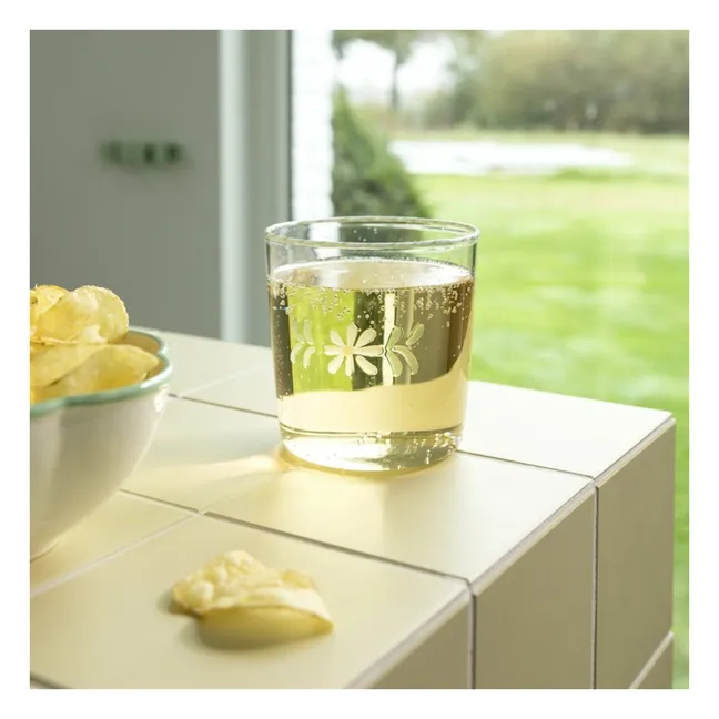 Verres Flora - Set de 2 | Blanc