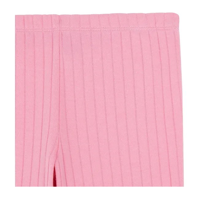 Leggings Coton Bio | Rose