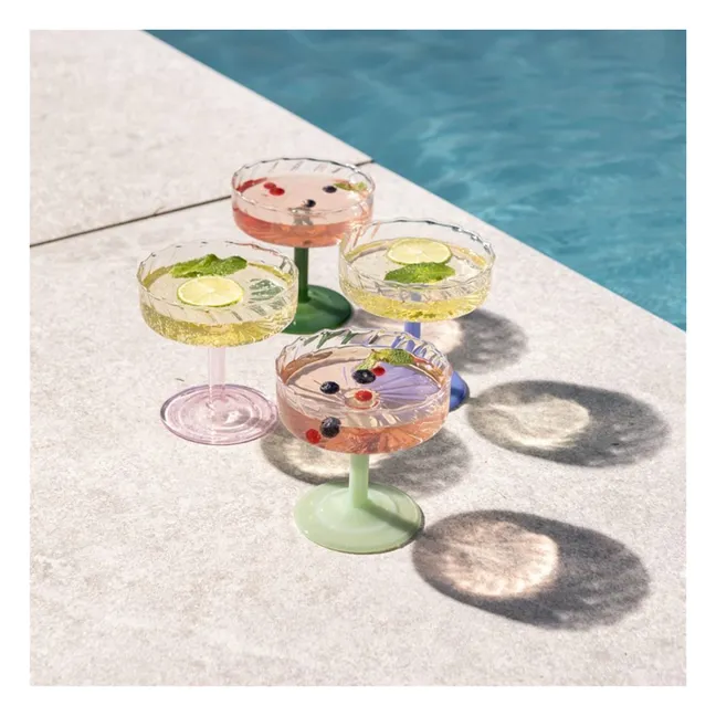 Tazas Twirl - Juego de 2 | Rosa