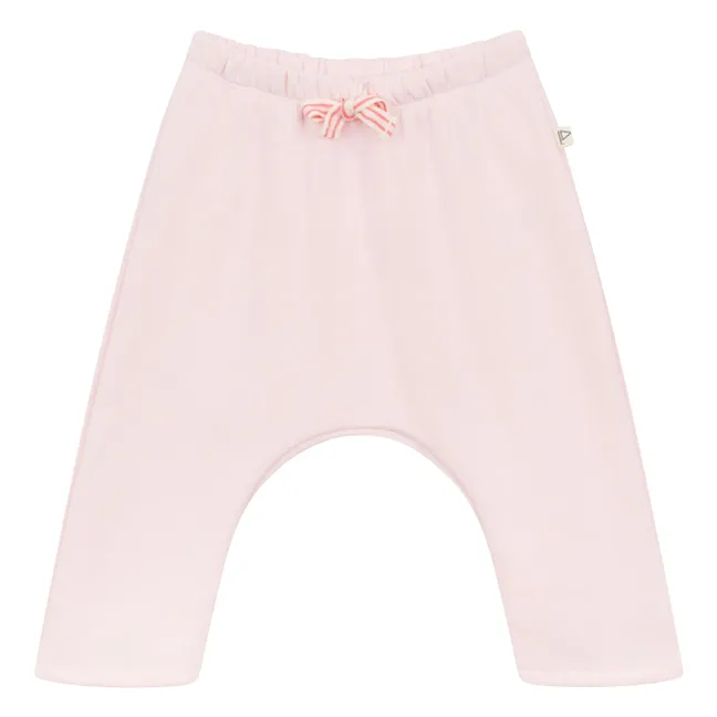 Pantalon Ferdinand Coton Bio | Rose poudré