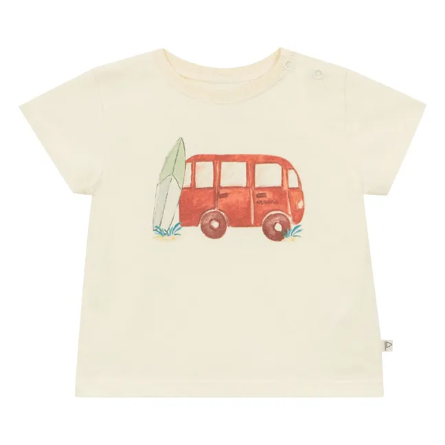 T-Shirt Florent Coton Bio | Ecru