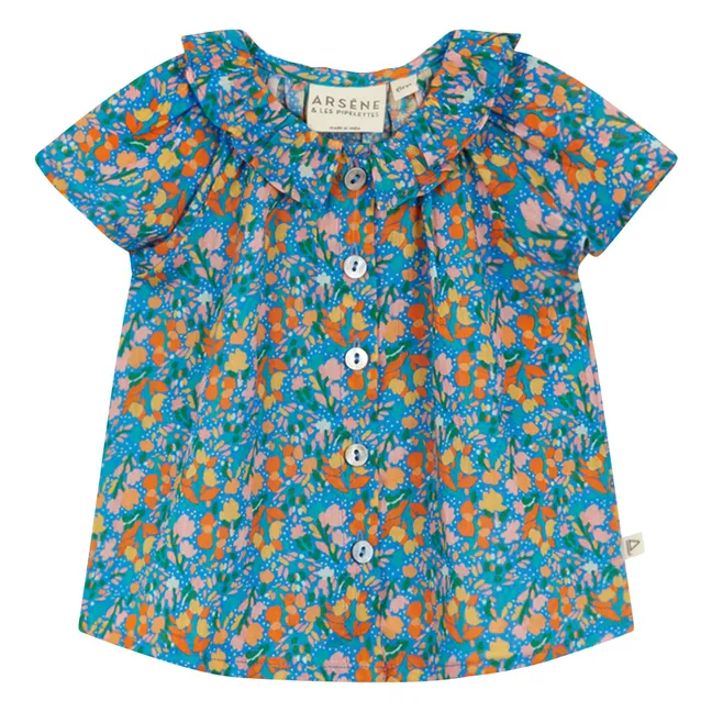Bluse Florentine | Blau