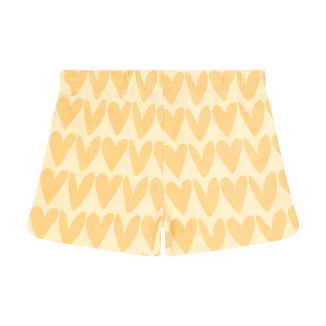 Short Coton Elasthanne | Jaune pâle