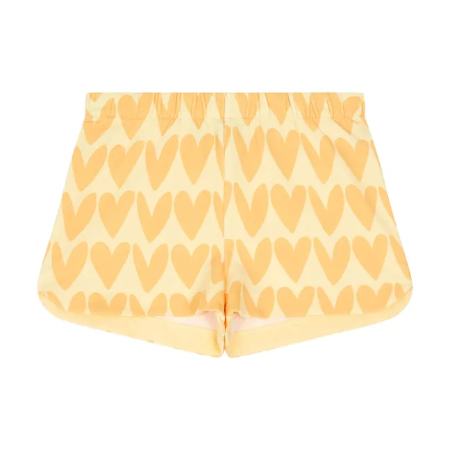 Short Coton Elasthanne | Jaune pâle