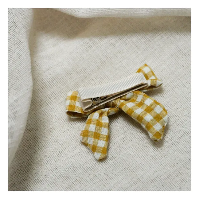 Barrettes Vichy - Set de 3