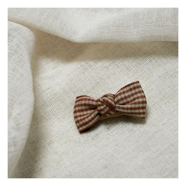 Barrettes Vichy - Set de 3