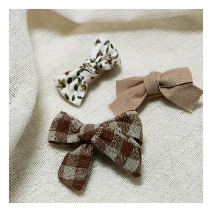 Gentil Coquelicot - Gentil Coquelicot - Barrettes Caramel - Set de 3