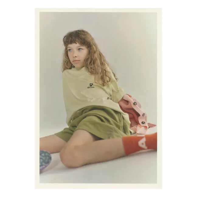 T-shirt Logo Coton Bio | Jaune moutarde