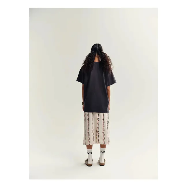 T-shirt Formes Coton Bio | Gris foncé