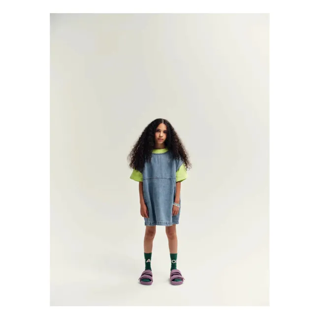 Logo-Kleid | Denim