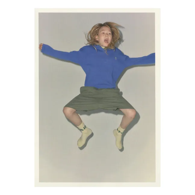 Polo Logo Coton Bio | Bleu