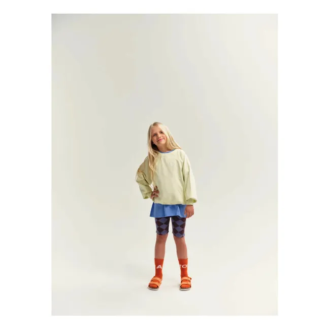 Sudadera raglán de algodón orgánico | Crema