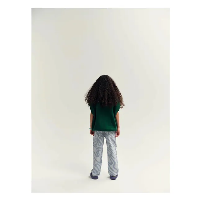 Pull Sans Manches Coton Bio | Vert