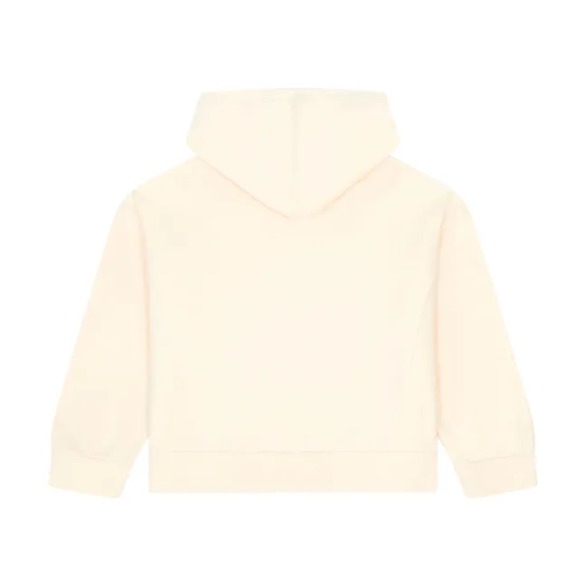 Sudadera con capucha de algodón ecológico | Crudo