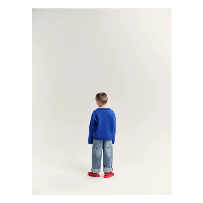 Jean Loose Coton Bio | Bleu