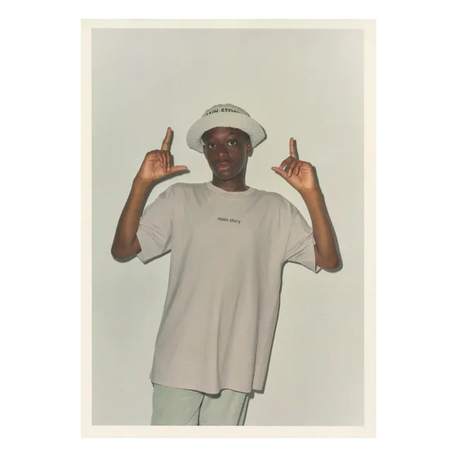 T-shirt Coton Bio | Taupe