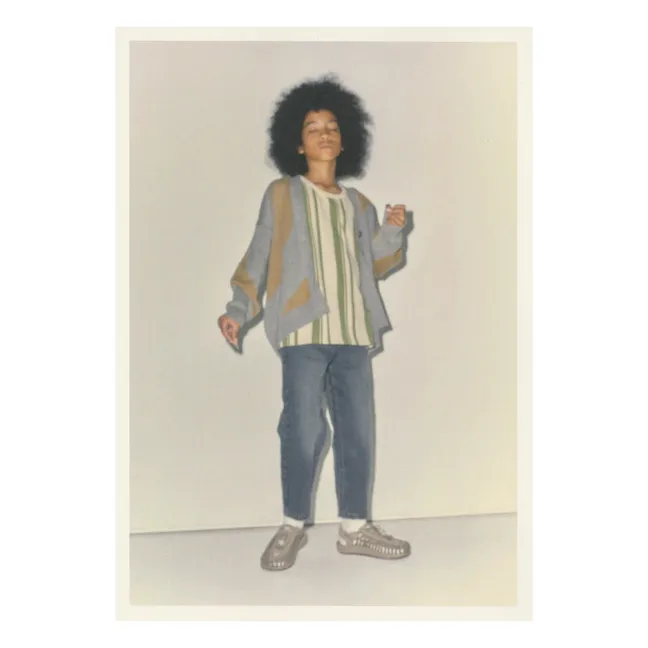 Cardigan Coton Bio | Gris foncé