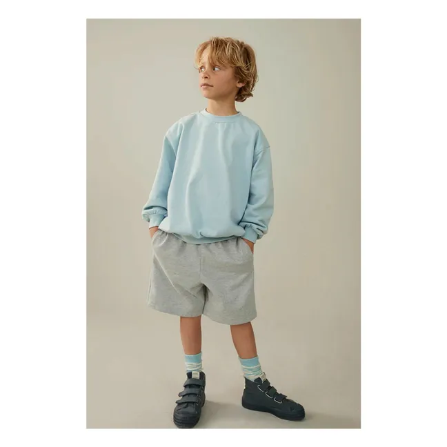 Bermuda in cotone biologico  | Grigio chiné