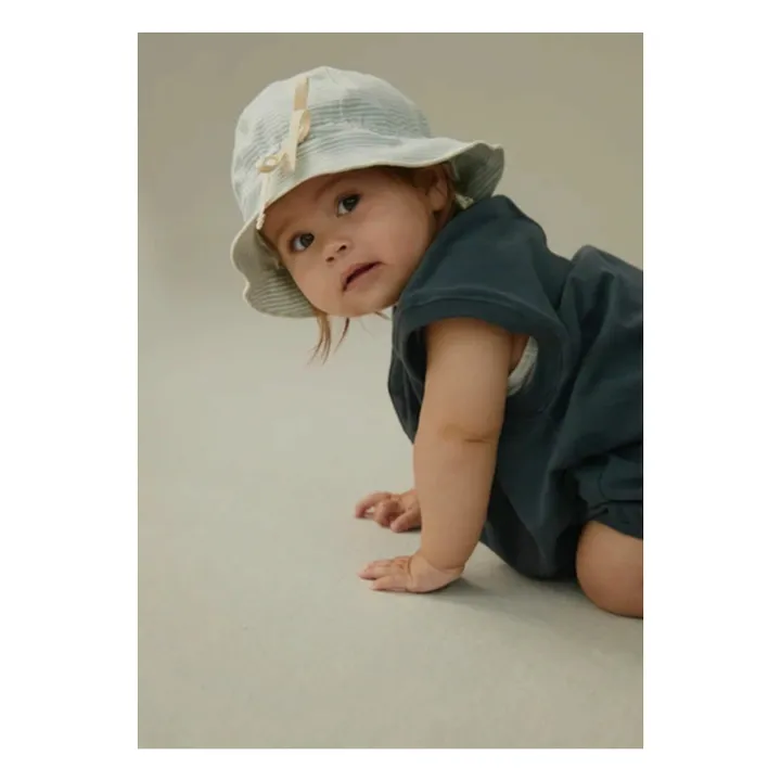 Bob Nœud Coton Bio  | Bleu ciel- Image produit n°1