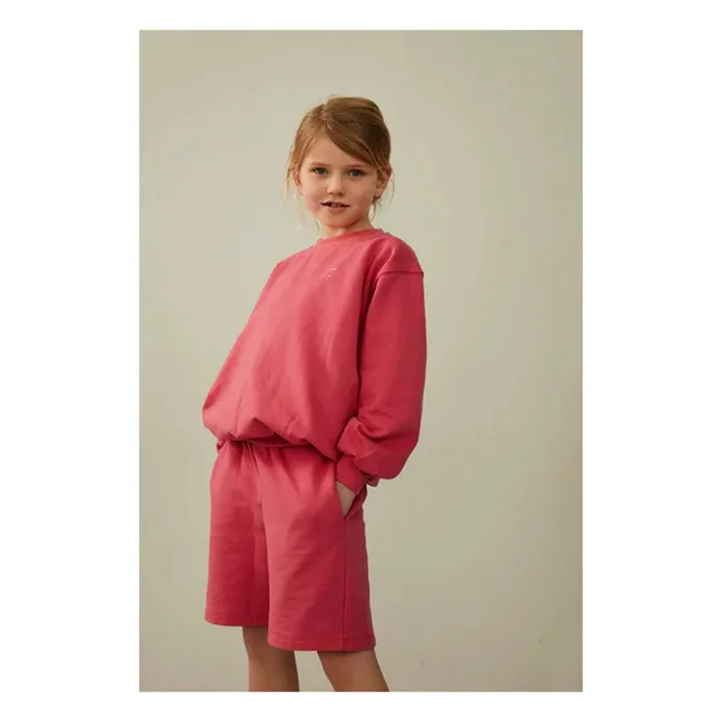 Sweat Coton Bio  | Rose fuschia