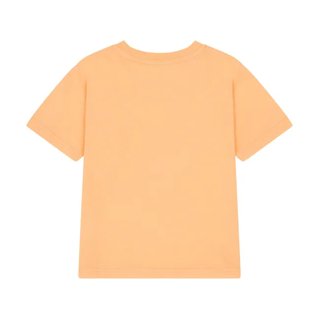 T-Shirt en Coton Bio | Abricot