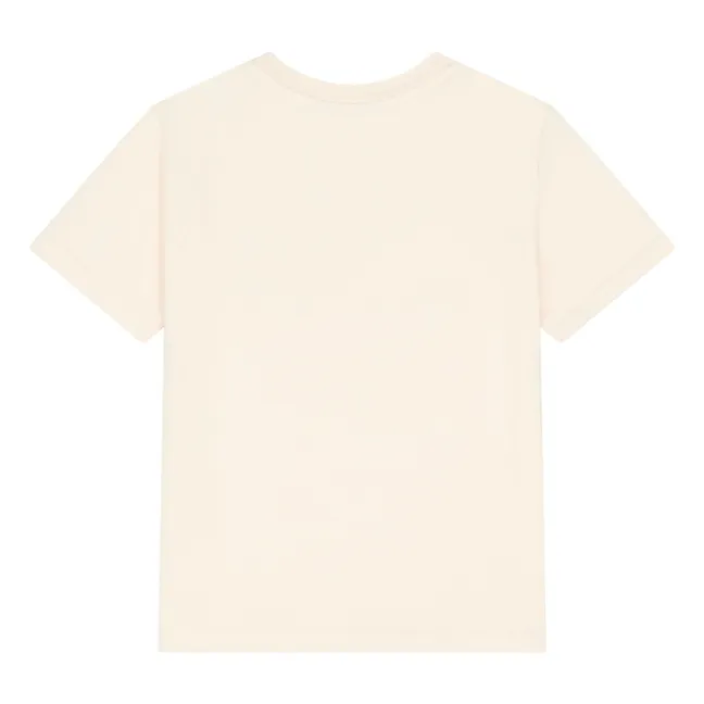 T-shirt maniche corte in cotone organico | Ecru