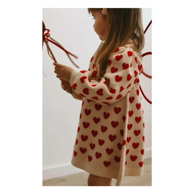 Kleid Alon Heart Recycelte Fasern | Seidenfarben