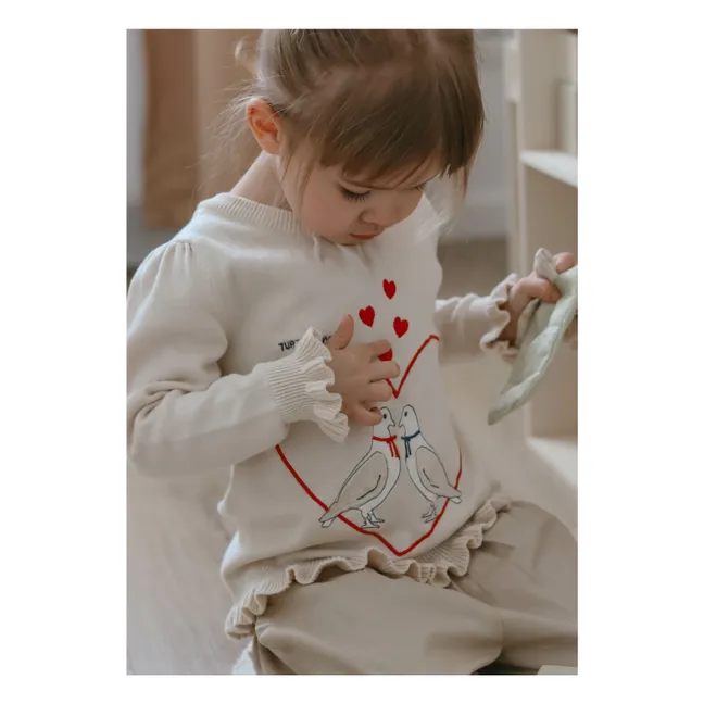Pull Magic Dove Coton Bio | Ecru