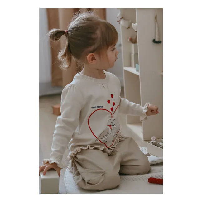 Pull Magic Dove Coton Bio | Ecru