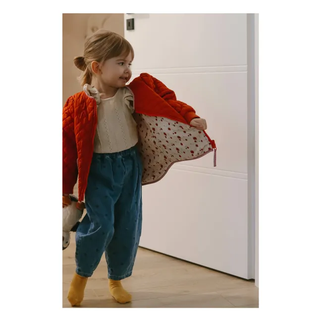 Jacke Kota Berry Bio-Baumwolle | Rot