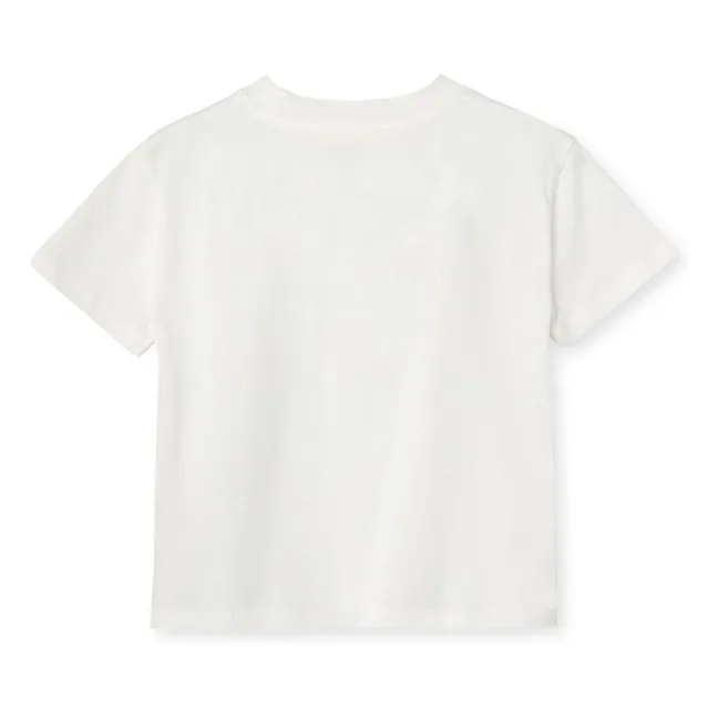 Camiseta Sommer Balloon Algodón orgánico | Blanco
