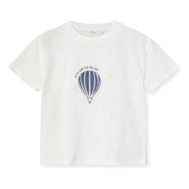 Sommer Balloon organic cotton T-shirt | White- Product image n°0